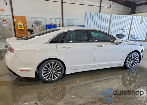 2017 Lincoln Mkz Select z USA, uszkodzony, nr VIN 3LN6L5C94HR622553